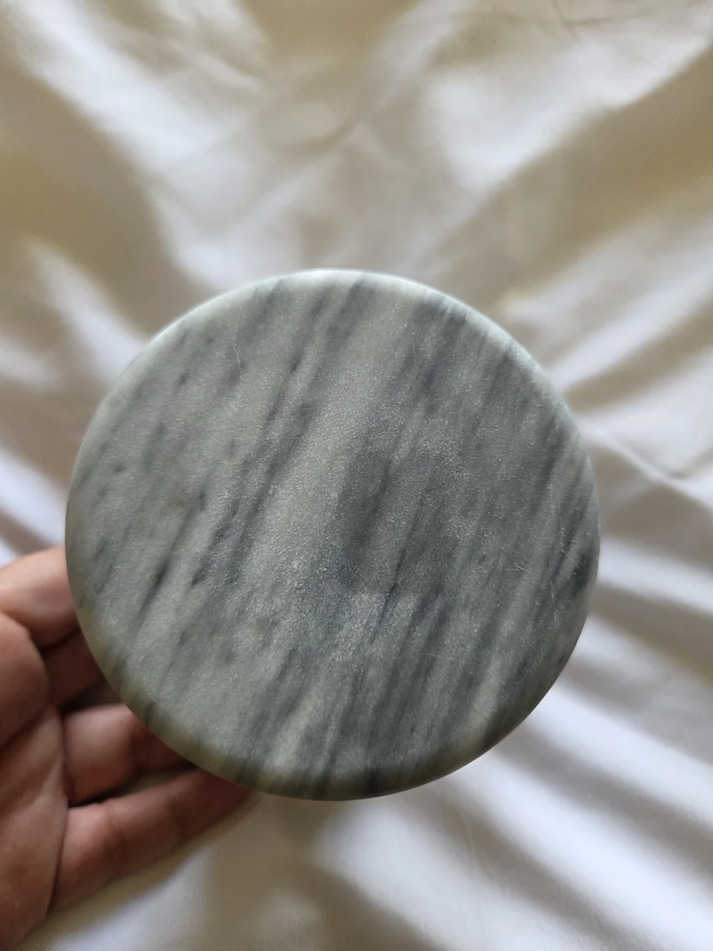 Crate & Barrel | Marble Butter Bell